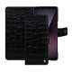 Étui portefeuille cuir Sony Xperia 1 VII - Crocodile nero ( Noir / Black) 
