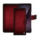 Sony Xperia 1 VII leather wallet case - Rouge Patine