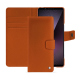 Custodia in pelle Sony Xperia 1 VII - Orange vibrant ( Pantone #e36b39 ) 