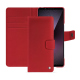 Capa de couro para carteira Sony Xperia 1 VII - Rouge Veggie ( Pantone #862633 ) 