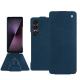 Funda de piel Sony Xperia 1 VII - Blu mediterran ( Pantone #0E3043 )