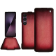Housse cuir Sony Xperia 1 VII - Rose Patine