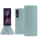 Sony Xperia 1 VII leather case - Bleu Ciel PU ( Pantone #abcae9 )