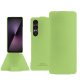 Custodia in pelle Sony Xperia 1 VII - Vert olive PU ( Pantone #a7c58e )