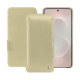 Custodia in pelle Samsung Galaxy S25 Edge - Beige ( Nappa - Pantone #ceb888 ) 