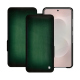 Capa em pele Samsung Galaxy S25 Edge - Vert Patine