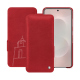 Funda de piel Samsung Galaxy S25 Edge - Rouge troupelenc ( Pantone #AB191A )