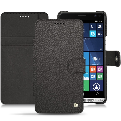 レザーケース HP Elite x3Anthracite ( Pantone #41403c ) 