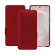 Samsung Galaxy S25 Edge leather case - Rouge PU ( Pantone #d50032 )