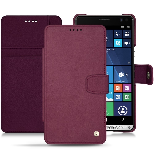 HP Elite x3 Prime leather casePrune vintage ( Pantone #612434 ) 