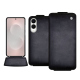 Samsung Galaxy S25 Edge leather case - Gris Patine