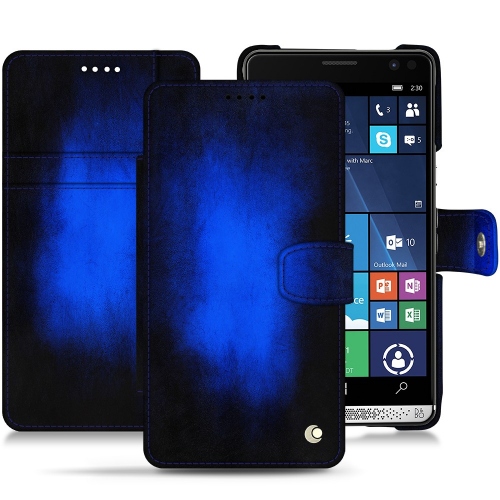 가죽 커버 HP Elite x3Bleu Patine