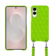 Schutzhülle mit Schulterriemen Samsung Galaxy S25 Edge - Vert fluo - Couture ( Pantone #00ab5f ) 