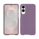 Samsung Galaxy S25 Edge leather cover - Lilas ( Nappa - Pantone #b9a3e3 ) 
