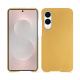 Capa em pele Samsung Galaxy S25 Edge - Or Maïa ( Pantone 871C ) 