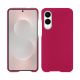 Custodia in pelle Samsung Galaxy S25 Edge - Rose fluo ( Pantone #ff16b4 ) 