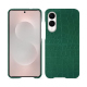 Custodia in pelle Samsung Galaxy S25 Edge - Crocodile pino ( Pantone #173F35 ) 