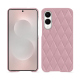 Custodia in pelle Samsung Galaxy S25 Edge - Rose - Couture ( Nappa - Pantone #efbae1 ) 