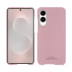 Lederschutzhülle Samsung Galaxy S25 Edge - Rose PU ( Pantone #efbae1 ) 