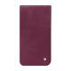 Apple iPhone 17 Air leather pouch - Prune vintage ( Pantone #612434 ) 