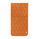가죽 커버 Apple iPhone 17 Air - Mandarine vintage - Couture ( Pantone #d47231 ) 