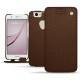 Huawei Nova leather case - Châtaigne ( Pantone 476C ) 