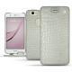 Huawei Nova leather case - Crocodile milk