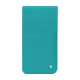 Funda de piel Apple iPhone 17 Pro Max - Bleu fluo