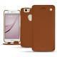 Funda de piel Huawei Nova - Marron ( Nappa - Pantone 1615C ) 