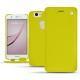 Huawei Nova leather case - Jaune fluo