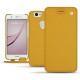 Huawei Nova leather case - Jaune soulèu