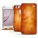 Housse cuir Huawei Nova - Orange Patine