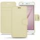 Housse cuir Huawei Nova - Ivoire ( Sleek P C12 - White ) 