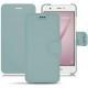Huawei Nova leather case - Bleu Ciel PU