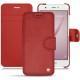 Huawei Nova leather case - Cerise vintage ( Pantone 185C ) 
