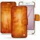 Huawei Nova leather case - Orange Patine