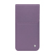 Apple iPhone 17 Pro leather pouch - Lilas ( Nappa - Pantone #b9a3e3 ) 