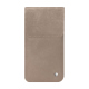 Pochette cuir Apple iPhone 17 Pro - Taupe vintage ( Pantone #bda790 ) 
