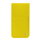 硬质真皮保护套 Apple iPhone 17 Pro - Jaune fluo ( Pantone #c9ff57 ) 