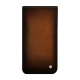 Apple iPhone 17 Pro leather pouch - Marron Patine