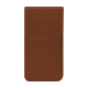 Apple iPhone 17 Pro leather pouch - Marron PU ( Pantone #8B4720 )