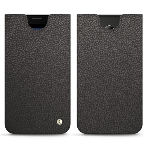 Funda de piel HP Elite x3Anthracite ( Pantone #41403c ) 