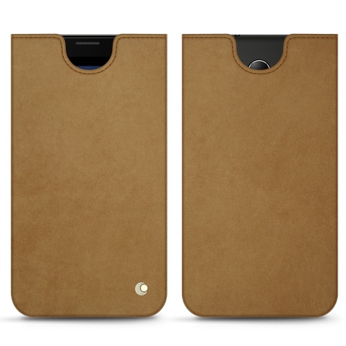 Lederschutzhülle HP Elite x3Sable vintage ( Pantone #9b7340 ) 