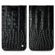 Capa em pele HP Elite x3 - Crocodile nero