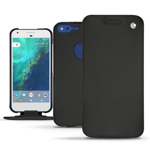 Google Pixel leather case - Noir ( Nappa - Black ) 
