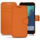 Google Pixel XL leather case - Orange PU