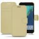 Capa em pele Google Pixel XL - Beige PU