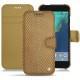 Custodia in pelle Google Pixel XL - Serpent sabbia