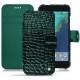 Funda de piel Google Pixel XL - Crocodile pino