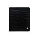 Carteira para cartões e notas - Crocodile nero ( Noir / Black) 